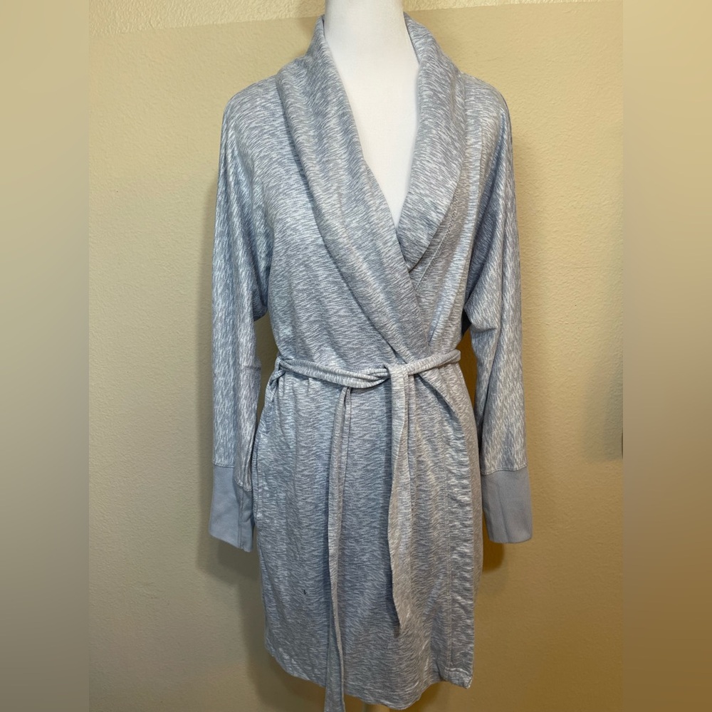 Jaclyn Intimates Women's Heather Blue Robe XL